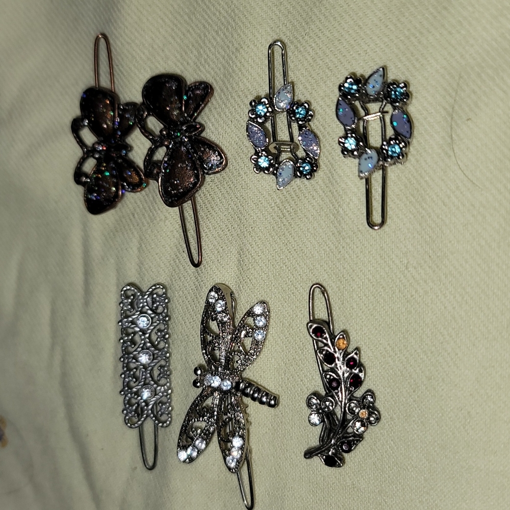 Vintage Small Barrettes